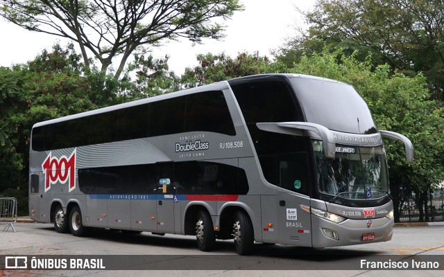 Auto Viação 1001 RJ 108.508 na cidade de São Paulo, São Paulo, Brasil, por Francisco Ivano. ID da foto: 10607260.