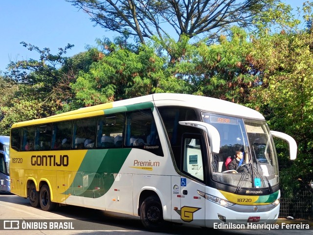Empresa Gontijo de Transportes 18720 na cidade de São Paulo, São Paulo, Brasil, por Edinilson Henrique Ferreira. Número da foto: #10606159.