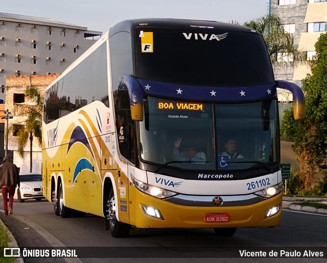 Viva Turismo 261102 na cidade de Aparecida, São Paulo, Brasil, por Vicente de Paulo Alves. ID da foto: 10606729.