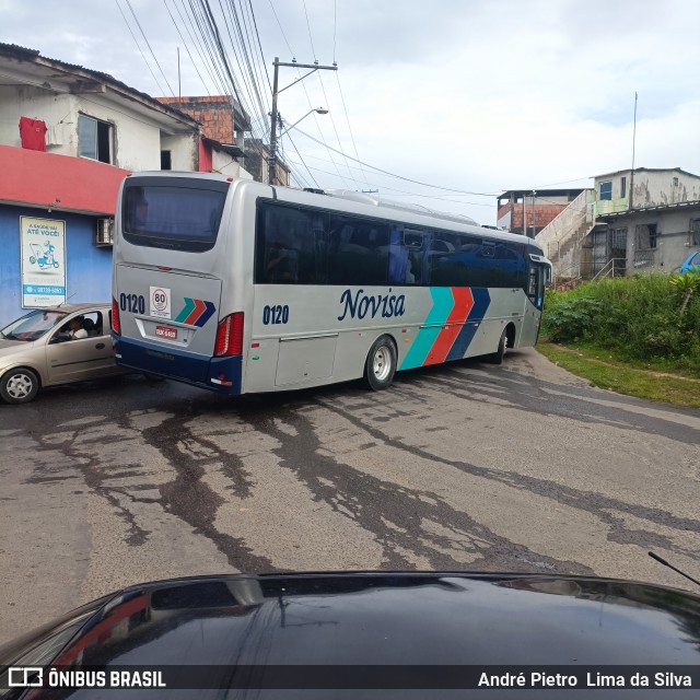 Novisa Transportes Rodoviários e Serviços 0120 na cidade de Lauro de Freitas, Bahia, Brasil, por André Pietro  Lima da Silva. ID da foto: 10606473.