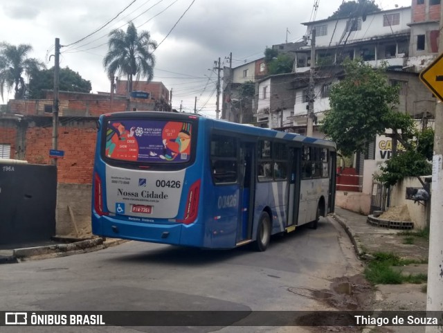 Viação Cidade de Caieiras 00426 na cidade de Franco da Rocha, São Paulo, Brasil, por Thiago de Souza. Número da foto: #10607297.