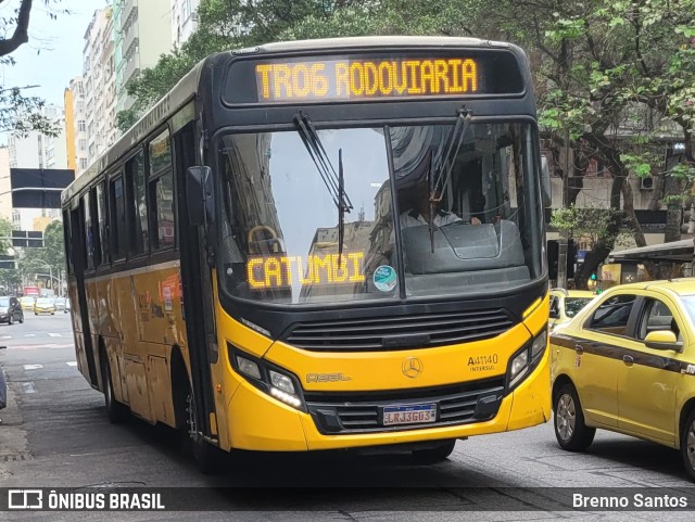 Real Auto Ônibus A41140 na cidade de Rio de Janeiro, Rio de Janeiro, Brasil, por Brenno Santos. ID da foto: 10606672.