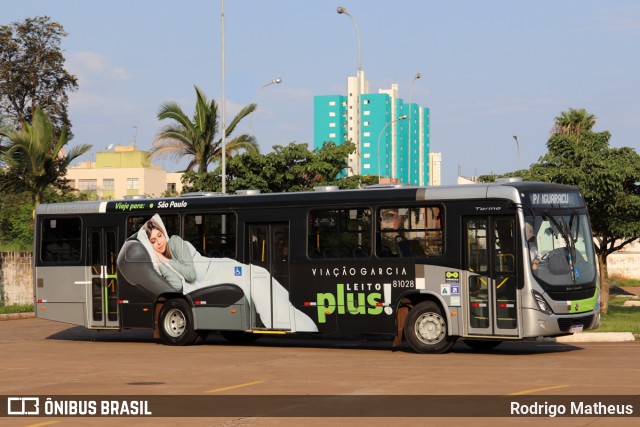 Viação Garcia 81028 na cidade de Maringá, Paraná, Brasil, por Rodrigo Matheus. ID da foto: 10605558.