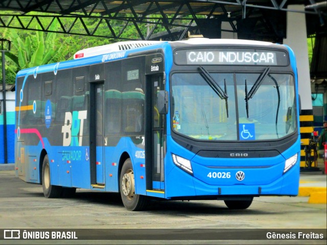 BRT Salvador 40026 na cidade de Salvador, Bahia, Brasil, por Gênesis Freitas. ID da foto: 10605941.