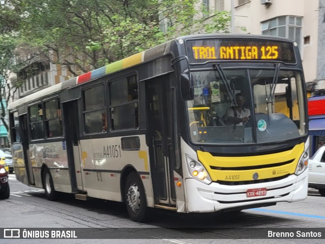 Real Auto Ônibus A41051 na cidade de Rio de Janeiro, Rio de Janeiro, Brasil, por Brenno Santos. Número da foto: #10608036.