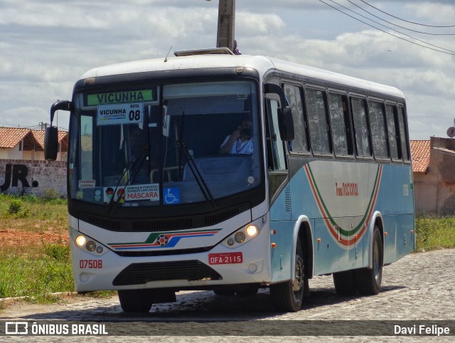 TBS - Travel Bus Service > Transnacional Fretamento 07508 na cidade de Extremoz, Rio Grande do Norte, Brasil, por Davi Felipe. ID da foto: 10607607.