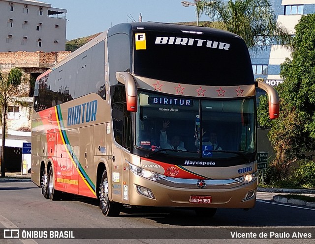 Biritur - Birigui Turismo 9016 na cidade de Aparecida, São Paulo, Brasil, por Vicente de Paulo Alves. ID da foto: 10608006.