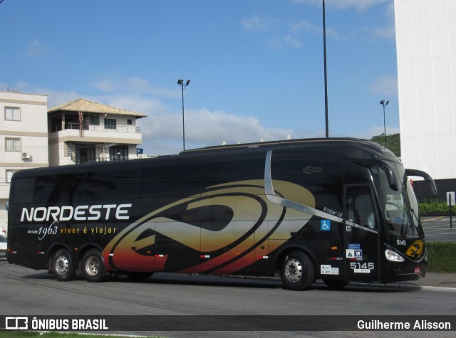 Expresso Nordeste 5145 na cidade de Balneário Camboriú, Santa Catarina, Brasil, por Guilherme Alisson. Número da foto: #10608603.