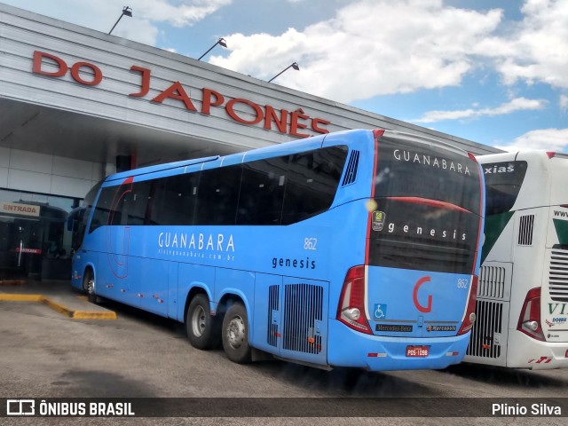 Expresso Guanabara 862 na cidade de Sombrio, Santa Catarina, Brasil, por Plinio Silva. ID da foto: 10610749.