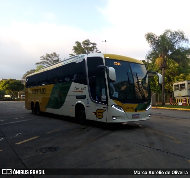 Empresa Gontijo de Transportes 15040 na cidade de São Paulo, São Paulo, Brasil, por Marco Aurélio de Oliveira. ID da foto: 10608968.