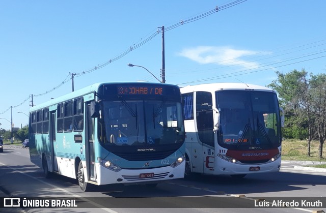 Transportes Santa Maria 622 na cidade de Pelotas, Rio Grande do Sul, Brasil, por Luis Alfredo Knuth. Número da foto: #10607825.