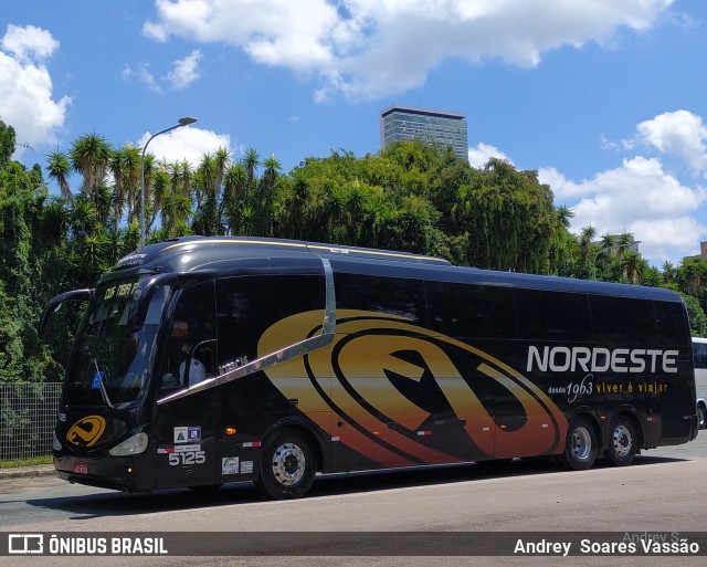 Expresso Nordeste 5125 na cidade de Curitiba, Paraná, Brasil, por Andrey  Soares Vassão. Número da foto: #10608030.