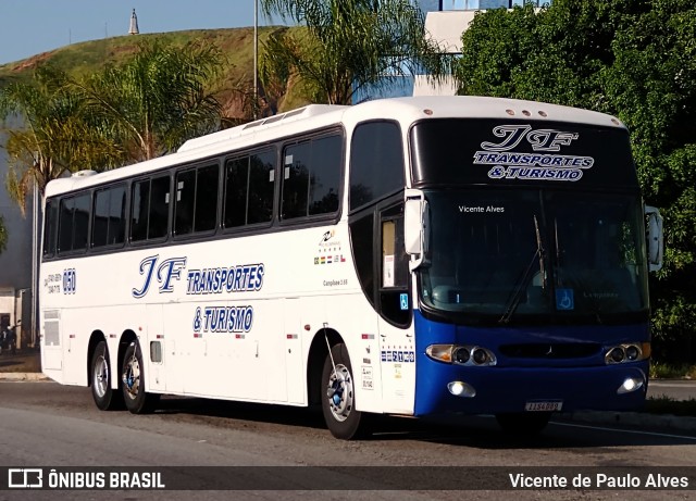 JF Transporte e Turismo 050 na cidade de Aparecida, São Paulo, Brasil, por Vicente de Paulo Alves. Número da foto: #10608020.