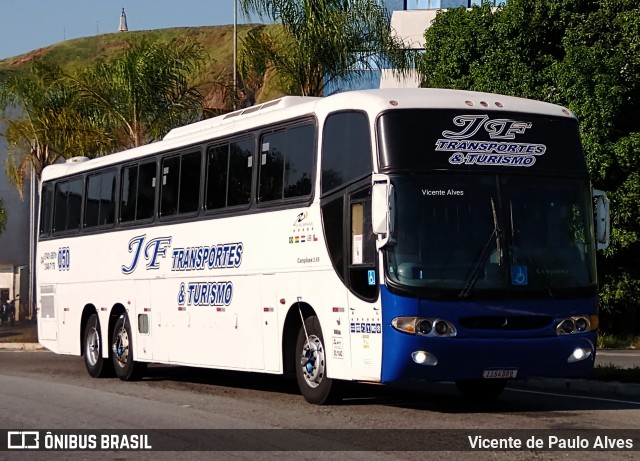 JF Transporte e Turismo 050 na cidade de Aparecida, São Paulo, Brasil, por Vicente de Paulo Alves. ID da foto: 10608020.