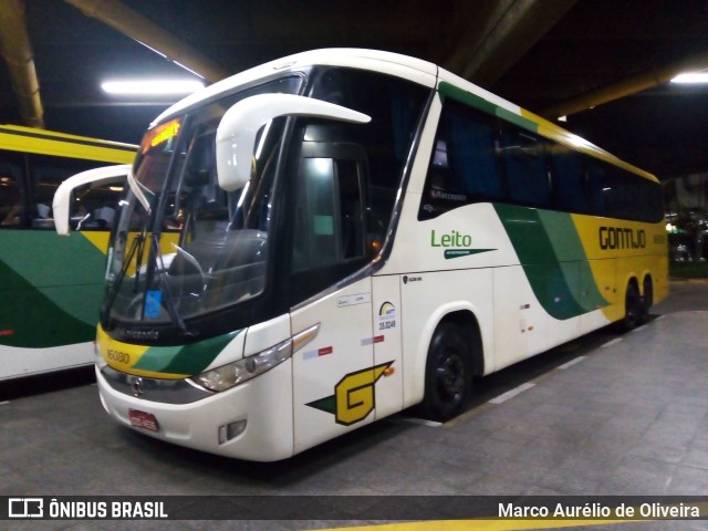 Empresa Gontijo de Transportes 16080 na cidade de São Paulo, São Paulo, Brasil, por Marco Aurélio de Oliveira. ID da foto: 10608965.