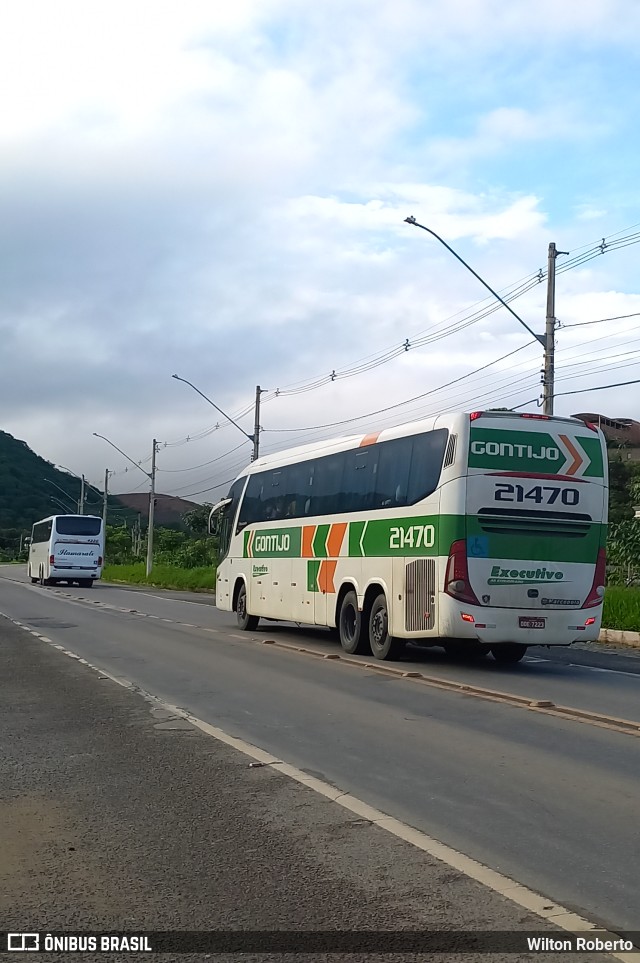 Empresa Gontijo de Transportes 21470 na cidade de Governador Valadares, Minas Gerais, Brasil, por Wilton Roberto. ID da foto: 10608517.