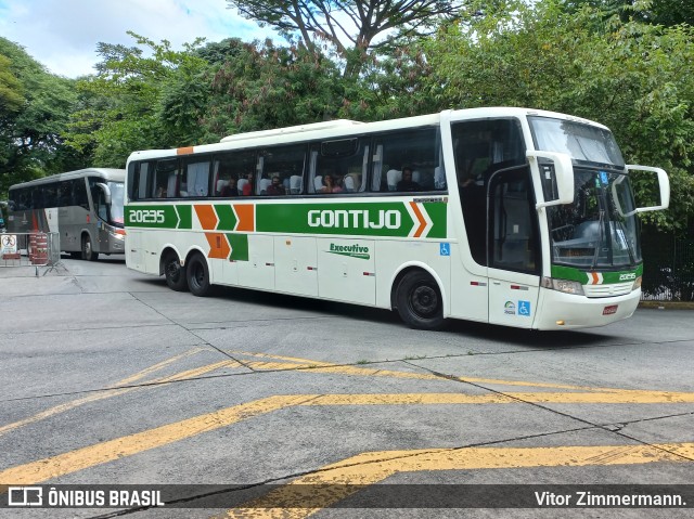 Empresa Gontijo de Transportes 20235 na cidade de São Paulo, São Paulo, Brasil, por Vitor Zimmermann.. ID da foto: 10607901.