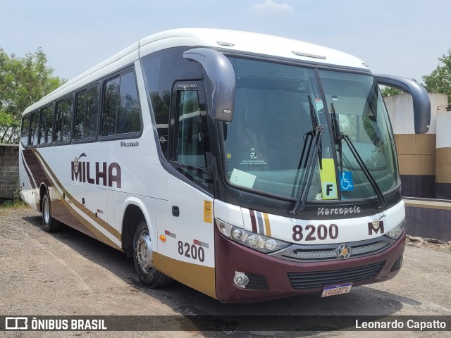 Milha 8200 na cidade de Artur Nogueira, São Paulo, Brasil, por Leonardo Capatto. ID da foto: 10607857.