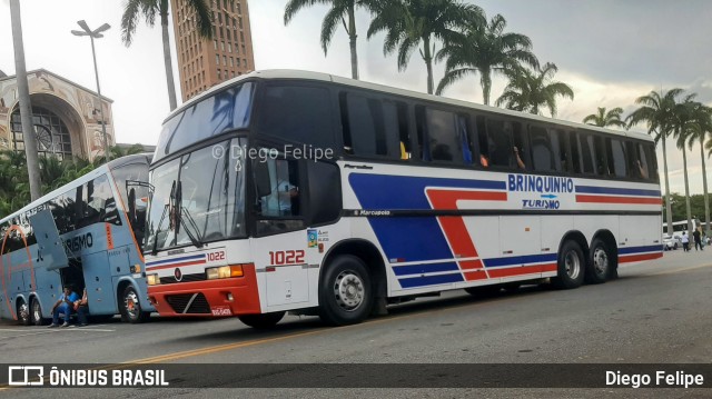 Brinquinho Turismo 1022 na cidade de Aparecida, São Paulo, Brasil, por Diego Felipe. Número da foto: #10608695.