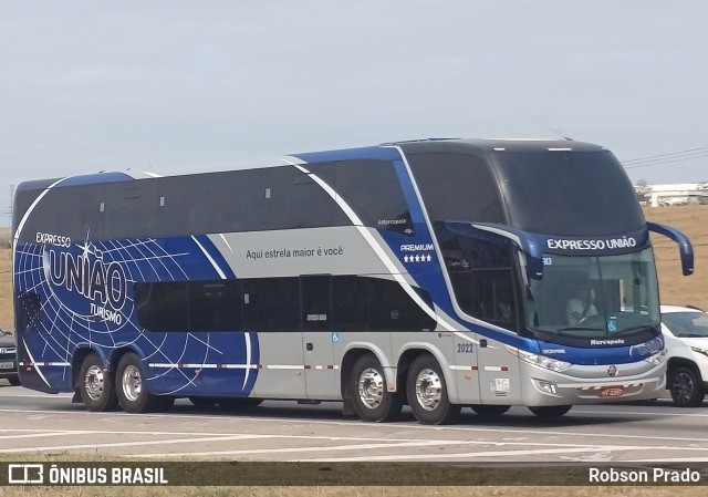 Expresso União Turismo 2022 na cidade de São José dos Campos, São Paulo, Brasil, por Robson Prado. ID da foto: 10610099.