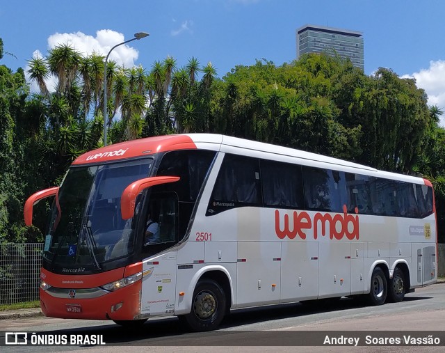Planalto Transportes 2501 na cidade de Curitiba, Paraná, Brasil, por Andrey  Soares Vassão. Número da foto: #10607598.