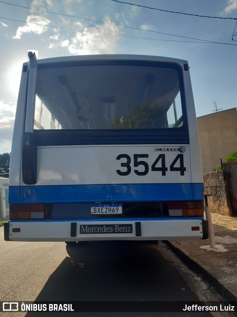 Ônibus Particulares 3544 na cidade de São Carlos, São Paulo, Brasil, por Jefferson Luiz. ID da foto: 10613068.