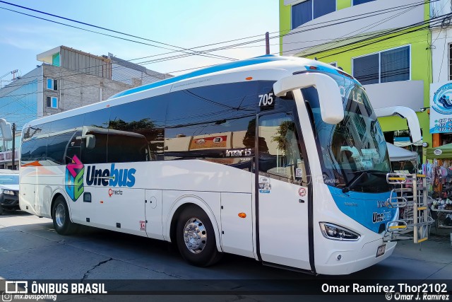 Unebus 705 na cidade de León, Guanajuato, México, por Omar Ramírez Thor2102. Número da foto: #10612313.