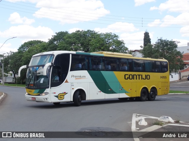 Empresa Gontijo de Transportes 14155 na cidade de Americana, São Paulo, Brasil, por André  Luiz. ID da foto: 10612095.