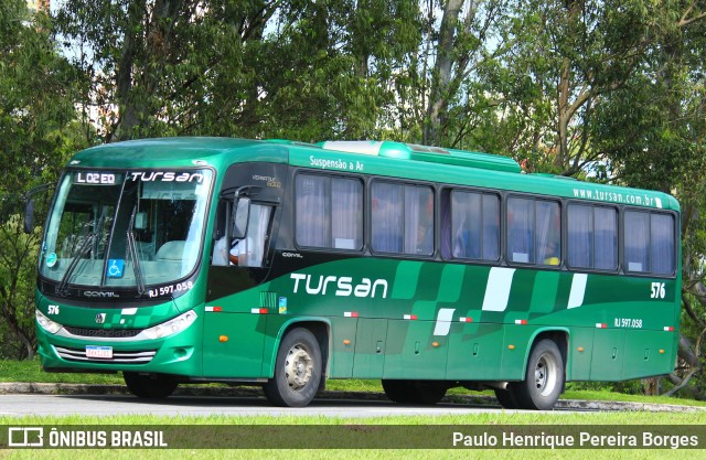 Tursan - Turismo Santo André 576 na cidade de Resende, Rio de Janeiro, Brasil, por Paulo Henrique Pereira Borges. Número da foto: #10611640.