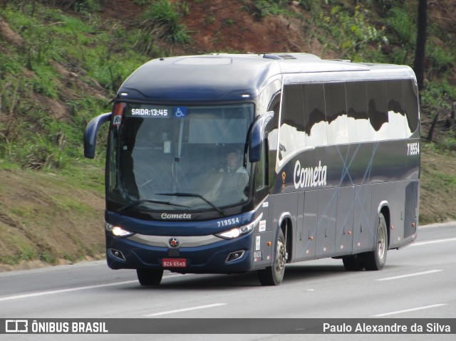 Viação Cometa 719554 na cidade de Mairinque, São Paulo, Brasil, por Paulo Alexandre da Silva. ID da foto: 10612939.