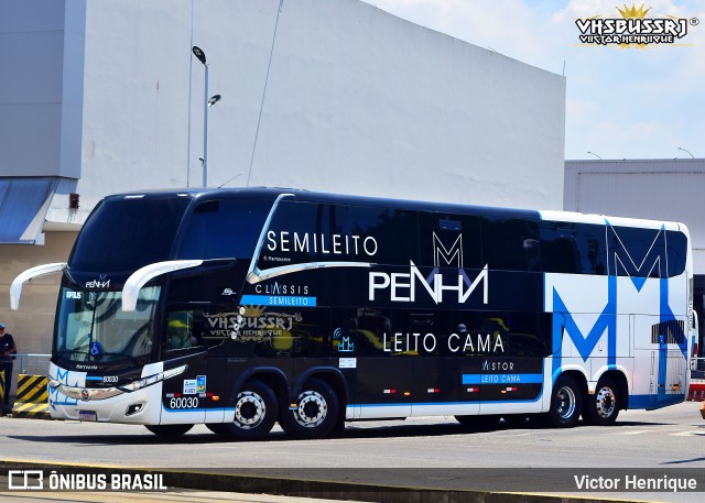 Empresa de Ônibus Nossa Senhora da Penha 60030 na cidade de Rio de Janeiro, Rio de Janeiro, Brasil, por Victor Henrique. ID da foto: 10611866.