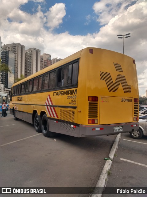 Viação Itapemirim 20469 na cidade de Barueri, São Paulo, Brasil, por Fábio Paixão. ID da foto: 10611178.