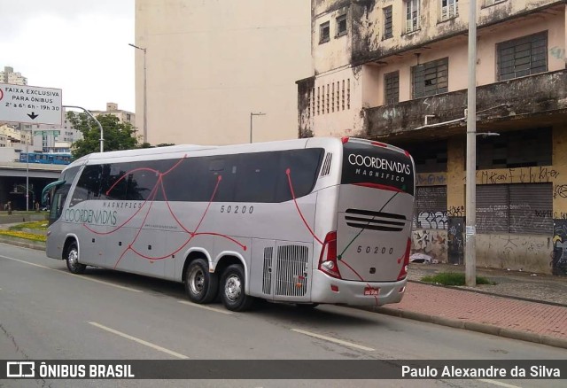 Companhia Coordenadas de Transportes 50200 na cidade de Belo Horizonte, Minas Gerais, Brasil, por Paulo Alexandre da Silva. ID da foto: 10612639.