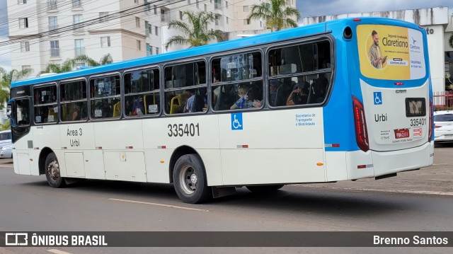 Urbi Mobilidade Urbana 335401 na cidade de Samambaia, Distrito Federal, Brasil, por Brenno Santos. Número da foto: #10613456.