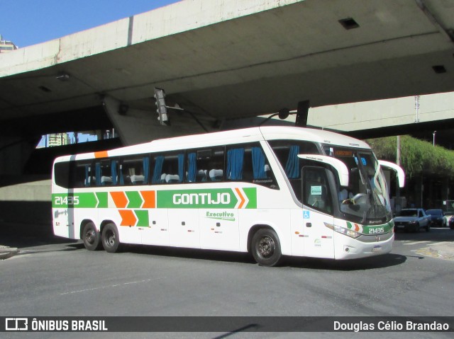 Empresa Gontijo de Transportes 21435 na cidade de Belo Horizonte, Minas Gerais, Brasil, por Douglas Célio Brandao. ID da foto: 10614692.