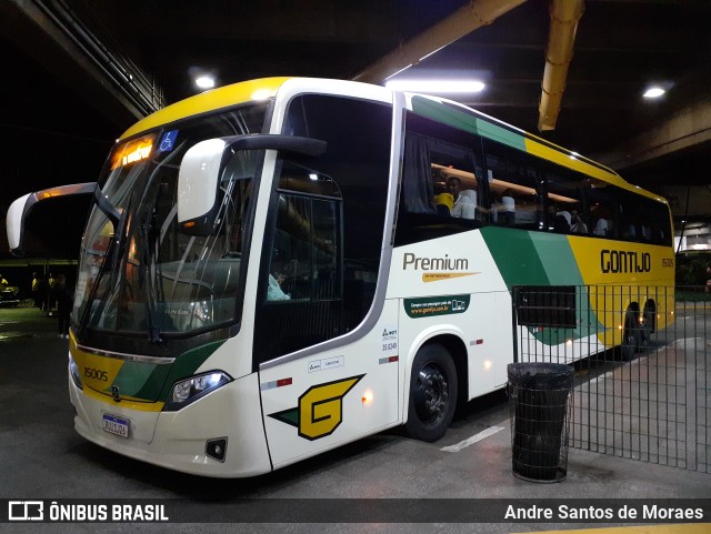 Empresa Gontijo de Transportes 15005 na cidade de São Paulo, São Paulo, Brasil, por Andre Santos de Moraes. ID da foto: 10616186.