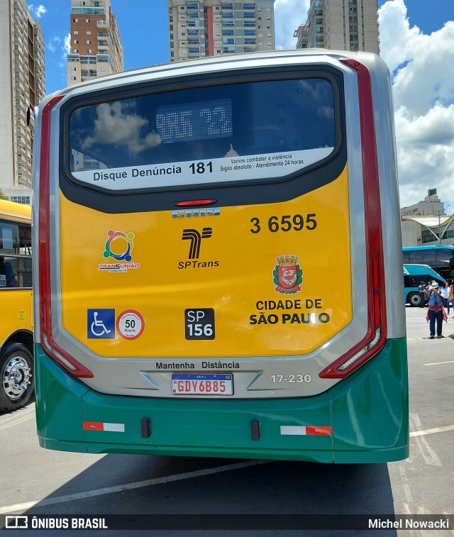 Transunião Transportes 3 6595 na cidade de Barueri, São Paulo, Brasil, por Michel Nowacki. Número da foto: #10615836.