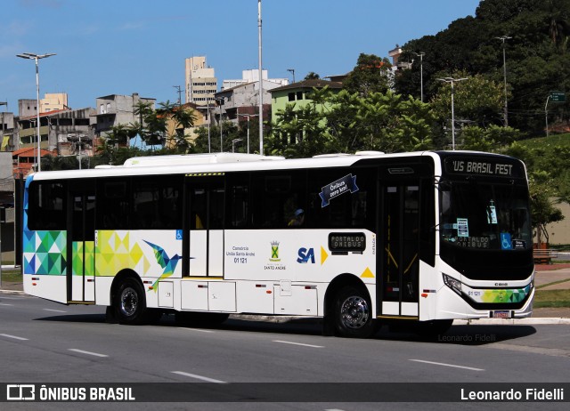 Viação Guaianazes 01 121 na cidade de Barueri, São Paulo, Brasil, por Leonardo Fidelli. ID da foto: 10616000.