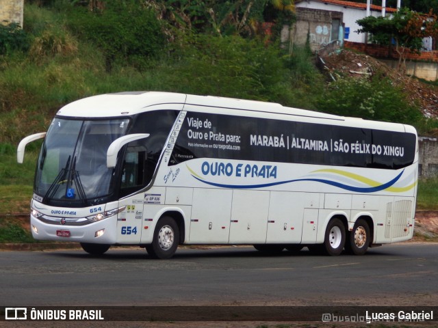 Viação Ouro e Prata 654 na cidade de São Luís, Maranhão, Brasil, por Lucas Gabriel. ID da foto: 10615717.