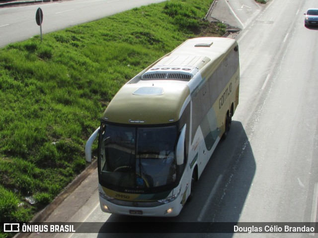 Empresa Gontijo de Transportes 21450 na cidade de Belo Horizonte, Minas Gerais, Brasil, por Douglas Célio Brandao. ID da foto: 10539963.