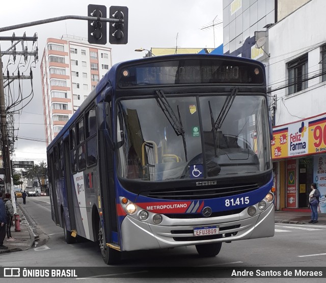 Next Mobilidade - ABC Sistema de Transporte 81.415 na cidade de Santo André, São Paulo, Brasil, por Andre Santos de Moraes. Número da foto: #10539497.