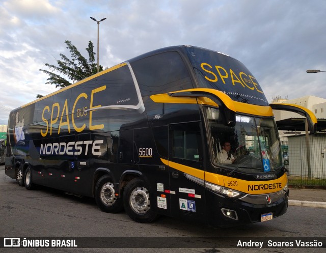 Expresso Nordeste 5600 na cidade de São Paulo, São Paulo, Brasil, por Andrey  Soares Vassão. Número da foto: #10540266.