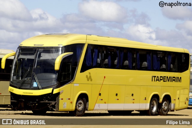 Viação Itapemirim 60081 na cidade de Vitória da Conquista, Bahia, Brasil, por Filipe Lima. Número da foto: #10540404.