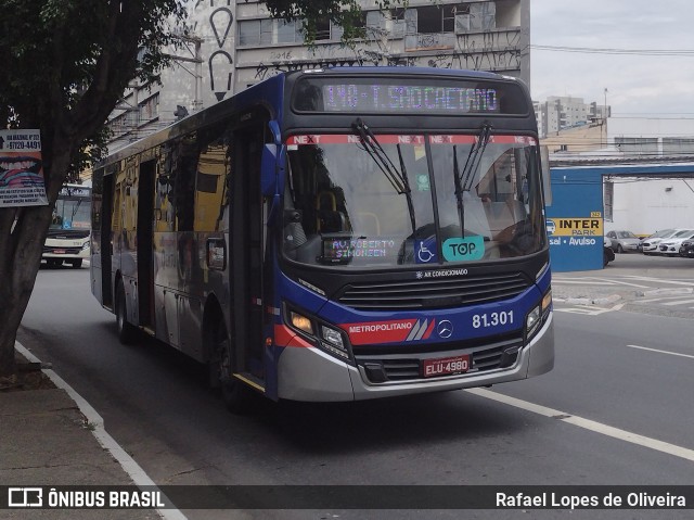 Next Mobilidade - ABC Sistema de Transporte 81.301 na cidade de São Caetano do Sul, São Paulo, Brasil, por Rafael Lopes de Oliveira. Número da foto: #10540629.