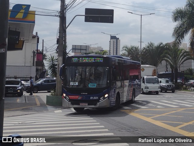 Next Mobilidade - ABC Sistema de Transporte 81.501 na cidade de São Caetano do Sul, São Paulo, Brasil, por Rafael Lopes de Oliveira. Número da foto: #10540420.