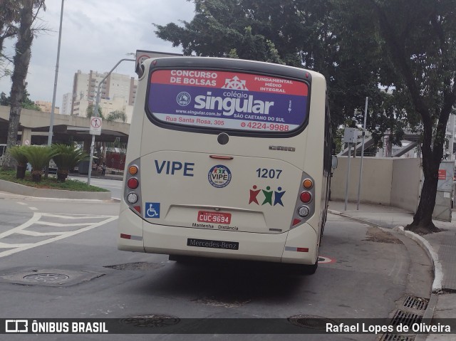 VIPE - Viação Padre Eustáquio 1207 na cidade de São Caetano do Sul, São Paulo, Brasil, por Rafael Lopes de Oliveira. Número da foto: #10540667.