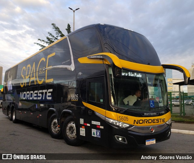 Expresso Nordeste 5605 na cidade de São Paulo, São Paulo, Brasil, por Andrey  Soares Vassão. Número da foto: #10540252.