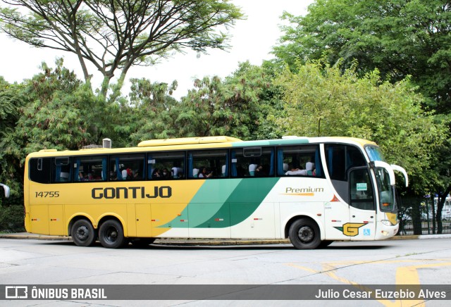 Empresa Gontijo de Transportes 14755 na cidade de São Paulo, São Paulo, Brasil, por Julio Cesar Euzebio Alves. Número da foto: #10538742.