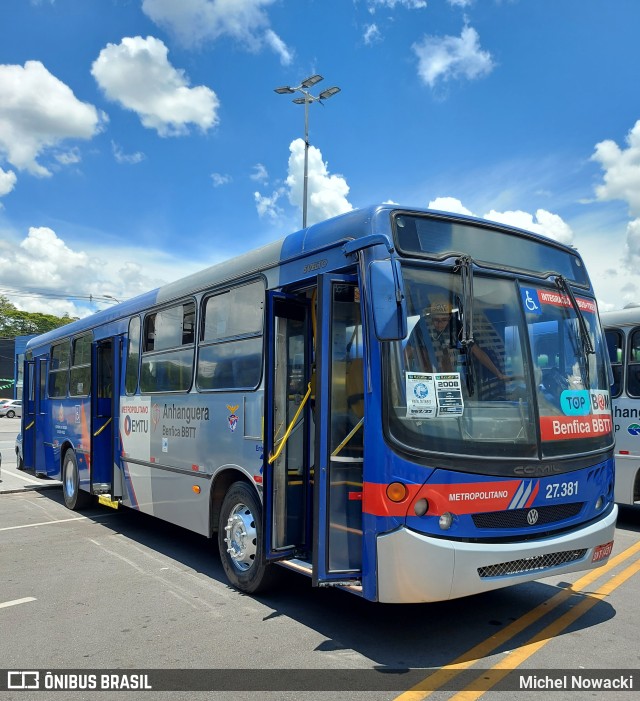 BBTT - Benfica Barueri Transporte e Turismo 27.381 na cidade de Barueri, São Paulo, Brasil, por Michel Nowacki. Número da foto: #10618088.