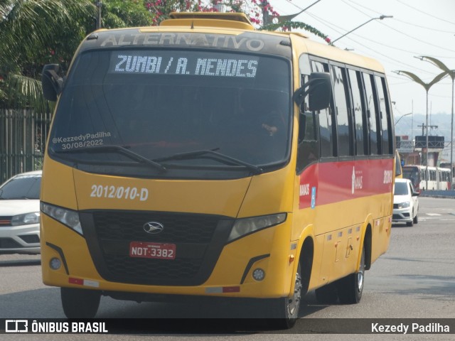 Manaos - Cooperativa de Transporte Alternativo Coletivo e Urbano do Estado do Amazonas 2012-010-D na cidade de Manaus, Amazonas, Brasil, por Kezedy Padilha. Número da foto: #10618596.